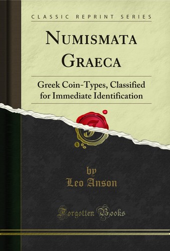 Numismata graeca greek - numismata, graeca: