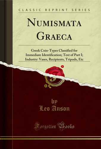 Numismata graeca greek - graeca:,